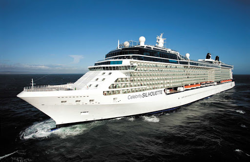 Celebrity_Silhouette_at_sea - Celebrity Silhouette will provide you with the most sophisticated cruise experience