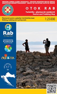 Rab biking & trekking map Screenshots 0