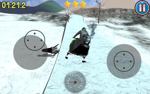 【免費賽車遊戲App】Snow Moto Race-APP點子