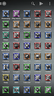 Metallon Theme 1200+ Icon Pack - screenshot thumbnail