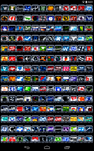 Icon Pack - métal coloré v2 - screenshot thumbnail