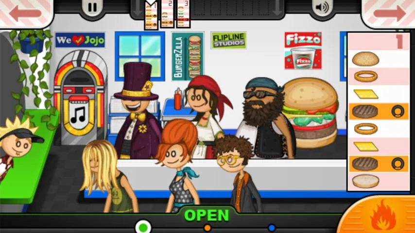   Papa's Burgeria To Go!: captura de tela 