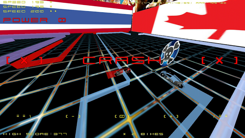 TRON HD - LightBike2 - SkyFall Screen 2