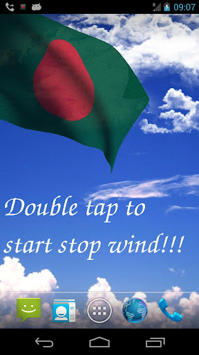 3D Bangladesh Flag LWP +