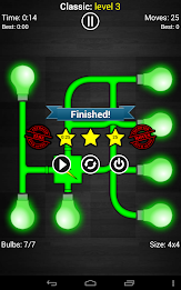 Power the Bulbs - Logic game poster 7