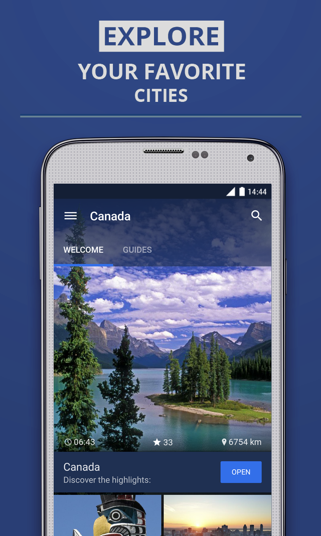 Canada Premium Guide Screen 1