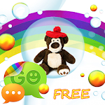 Cute Teddy Bear for GO SMS Pro Apk