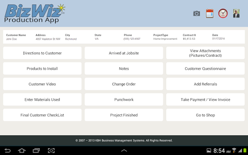 BizWiz Production App