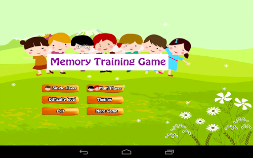 Memory training for kids