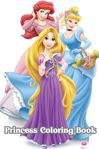 New Princess Coloring Book