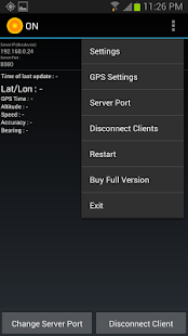 GPS Tether Server (Free) Screenshots 1