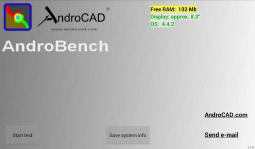 AndroCAD: AndroBench