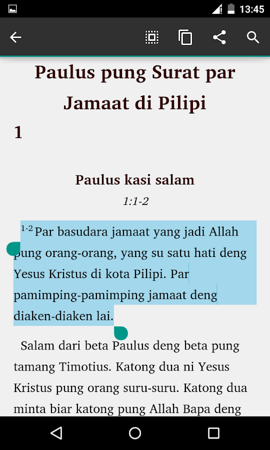 Alkitab Bahasa Melayu Ambon - Apl Android di Google Play