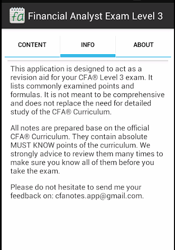 Financial Analyst Exam Level 3