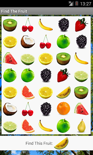 Find the Fruit