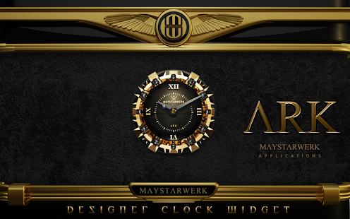 Clock Widget Ark - náhled