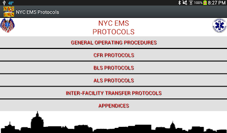 NYC EMS Protocols poster 9