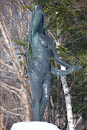 Lake Megami Goddess Statue