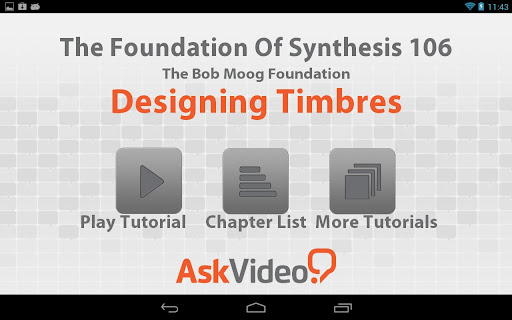 Moog - Designing Timbres