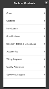 Drives & Soft Starts eCatalog Screenshots 9