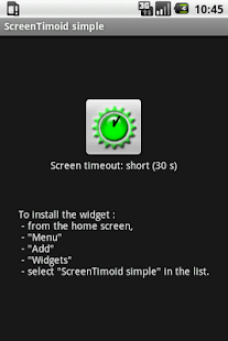How to get ScreenTimoid widget simple lastet apk for bluestacks