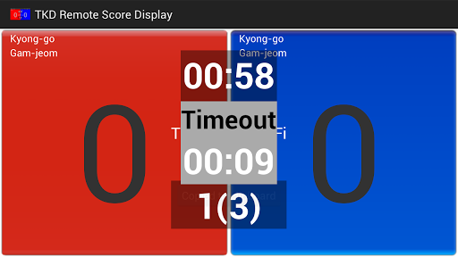 TKD Scoring Wi-Fi Display