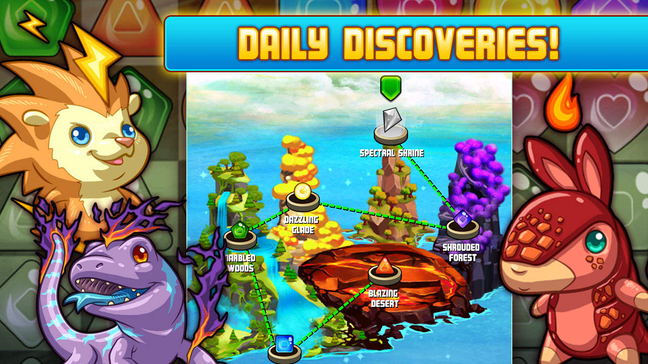  Android   Monster Match, un mix di puzzle e scontri alla Pokemon!