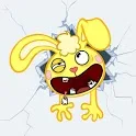 Happy tree friends cartoon icon