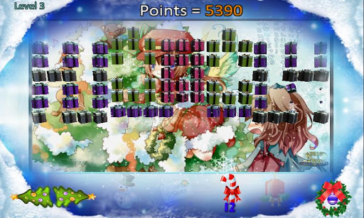 Christmas Arkanoid: Anime