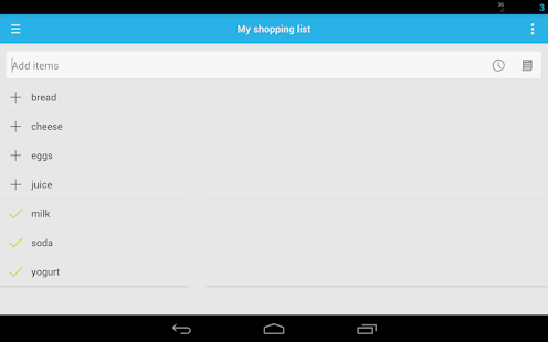 Shopping List Screenshots 8
