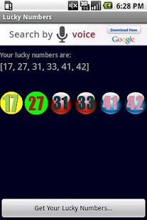 Lucky Numbers Lotto