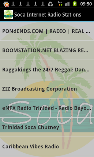 Soca Music Radio Stations