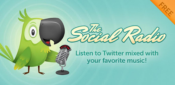 Aplicación Android que nos permite escuchar los Tweets: The Social Radio 2