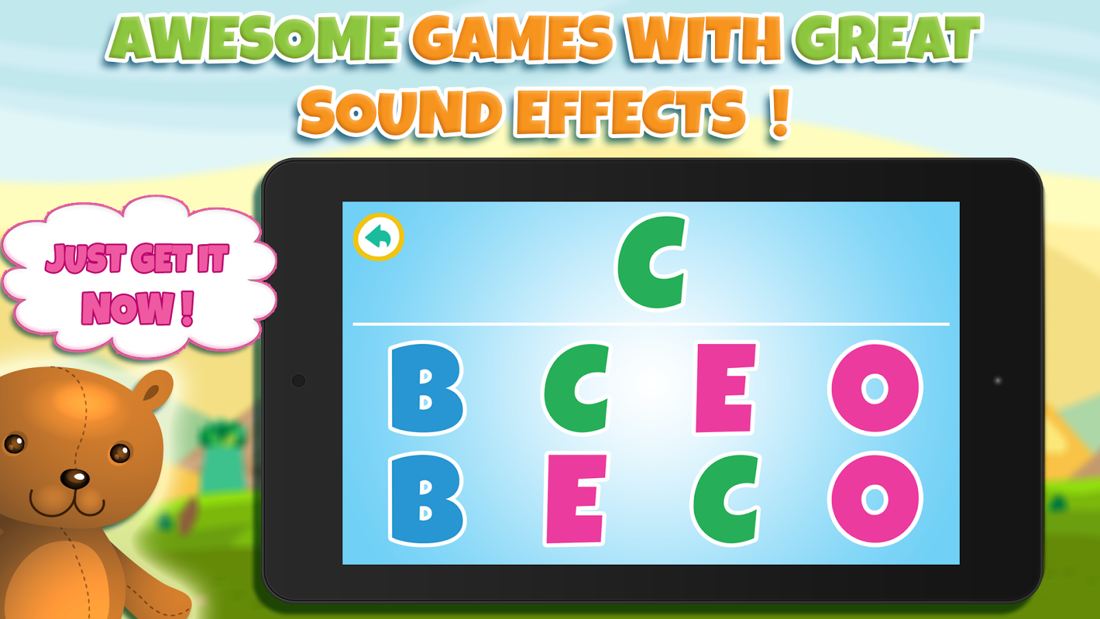    Learn alphabet & learn letters- screenshot  