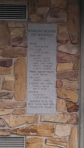 Rensselaer Fire Department Memorial