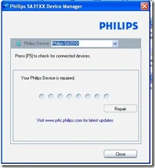 Phillips Go Gear SA-31xx Media Player Repair
