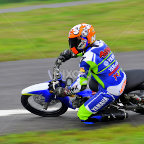 Agus Setyawan practice at IMI Sumut Circuit Pancing by Devid Panjaitan - Sports & Fitness Motorsports
