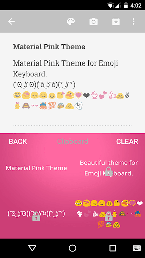 免費下載個人化APP|Material Pink Emoji Keyboard app開箱文|APP開箱王