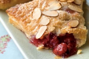 Toasty Almond-Cherry Turnovers