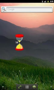 Sandglass Battery Widget screenshot 1