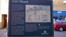 Earl Street History Plaque 