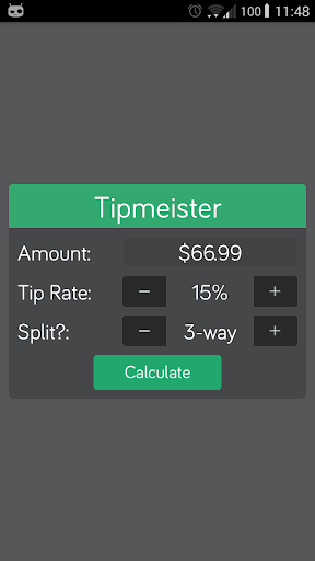 Tipmeister Tip Calculator