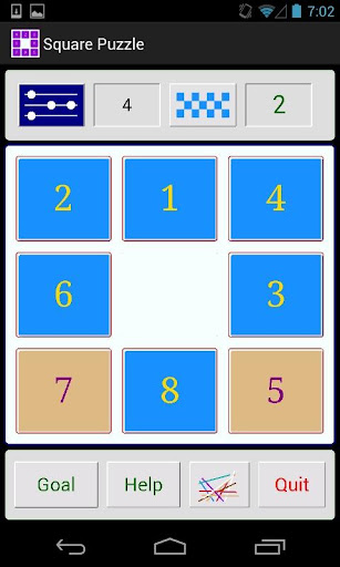 Multilevel Square Puzzle