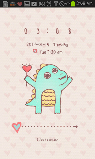 YongYong Love go locker theme