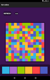 Eat colors - Flood it game Screenshots 3