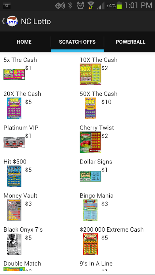 NC Lotto - Android Apps on Google Play
