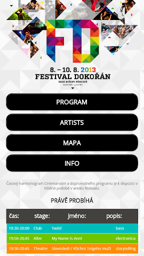 Festival Dokořán 2013
