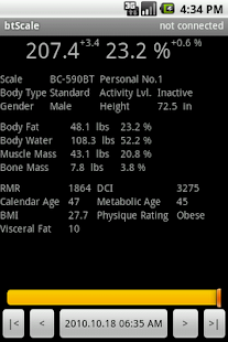 Free Bluetooth Scale Logger APK