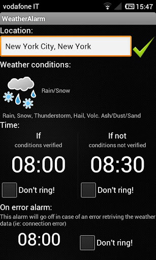 WeatherAlarm Donate v1.0 APK