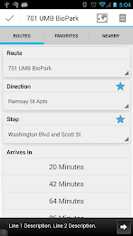 YourBus UMD Transit poster 1